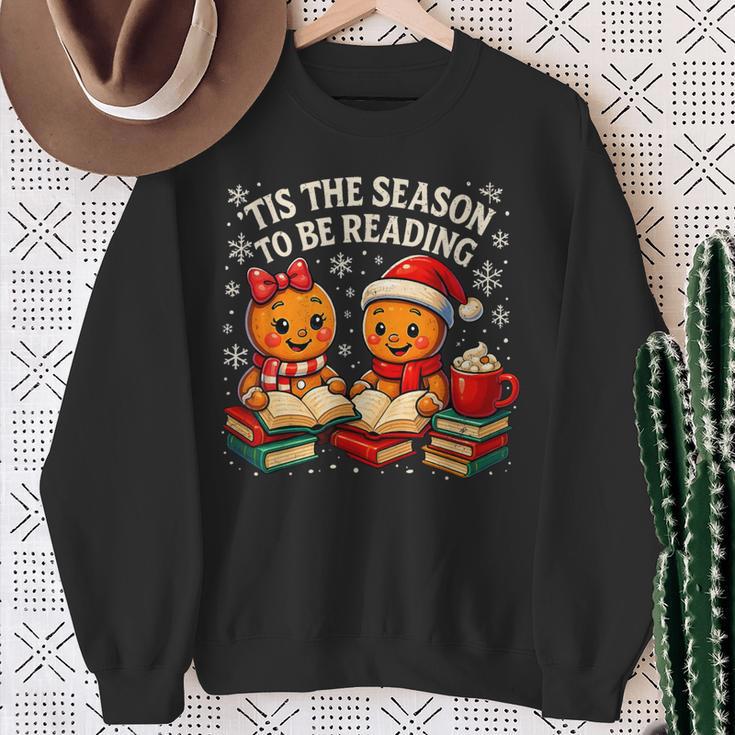 ’Tis The Season To Be Reading Book Lover Sweatshirt Gifts for Old Women ’Tis The Season To Be Reading Book Lover Sweatshirt Gifts for Old Women