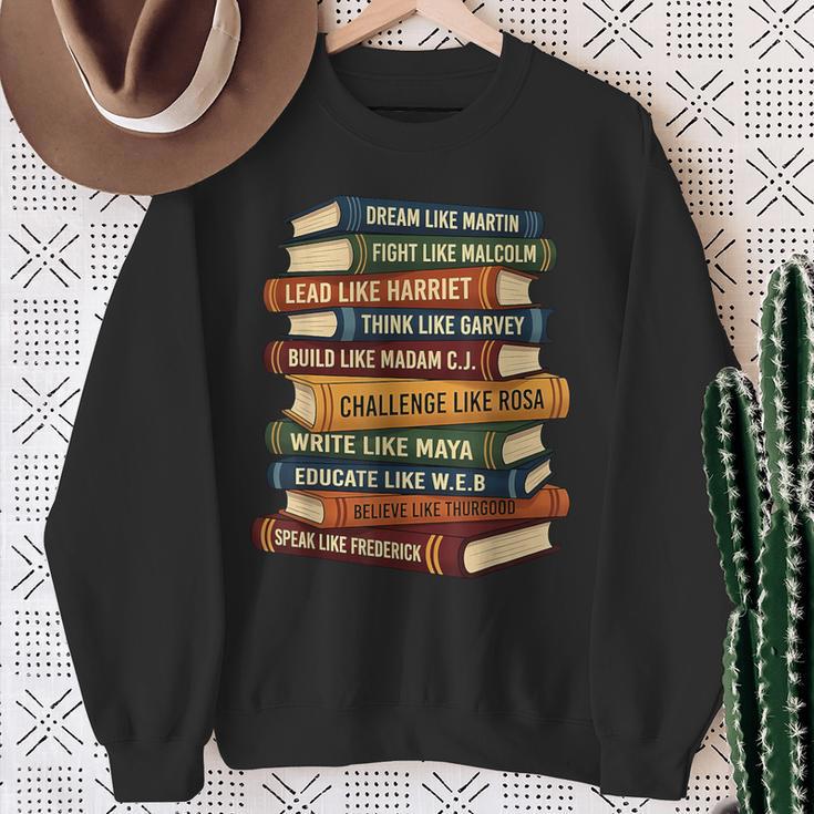History Month Dream Like Martin Books Men Women Kids Sweatshirt Gifts for Old Women