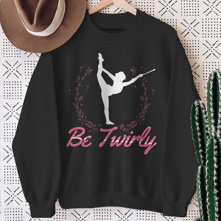 Be Twirly-Twirler バトントワリング スウェットシャツ 年配の女性への贈り物