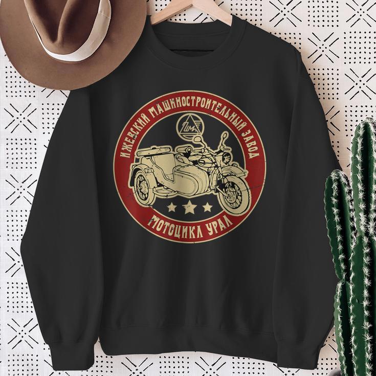 Ural オートバイ オフロード モーターサイクリスト スウェットシャツ 年配の女性への贈り物