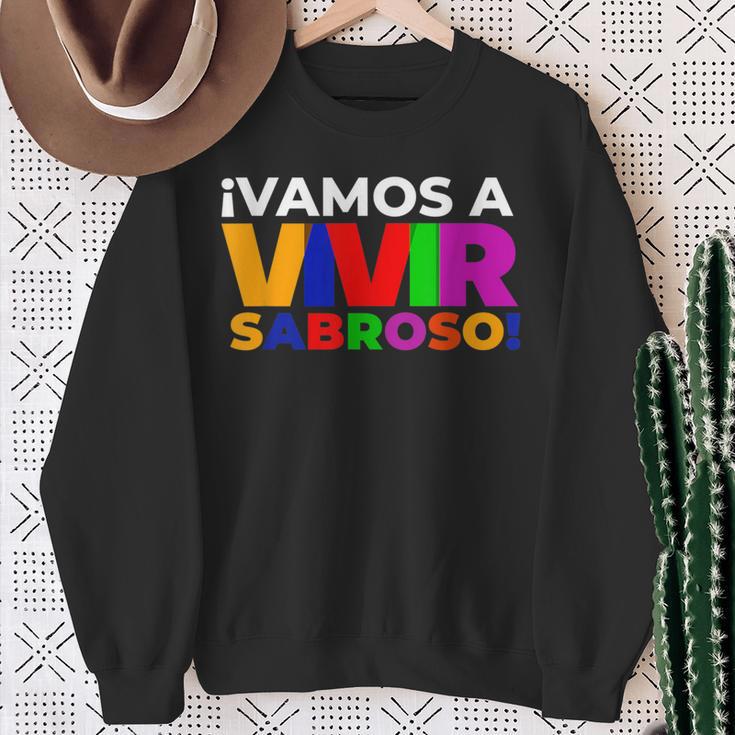 Vamos Aivirabroso Frase フランシア・マルケス スウェットシャツ 年配の女性への贈り物