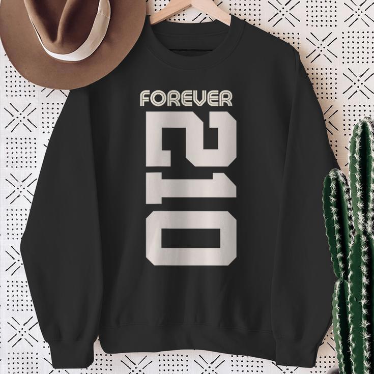 Vintage Forever 210 Texas Area Code 210 スウェットシャツ 年配の女性への贈り物