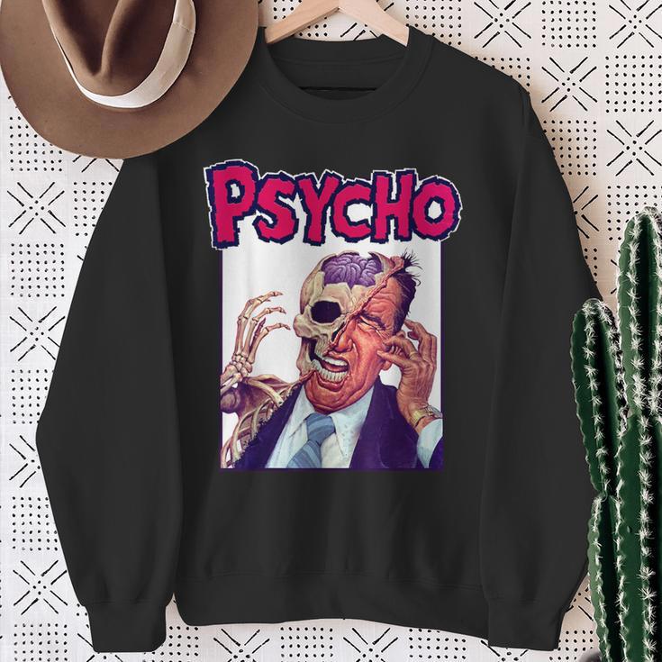 Vintage Movie Horror Poster Comic Book Graphic Film Night Sweatshirt Gifts for Old Women