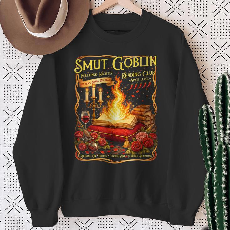 Vintage Smut Goblin Dark Romance Bookish Book Lovers Sweatshirt Gifts for Old Women Vintage Smut Goblin Dark Romance Bookish Book Lovers Sweatshirt Gifts for Old Women