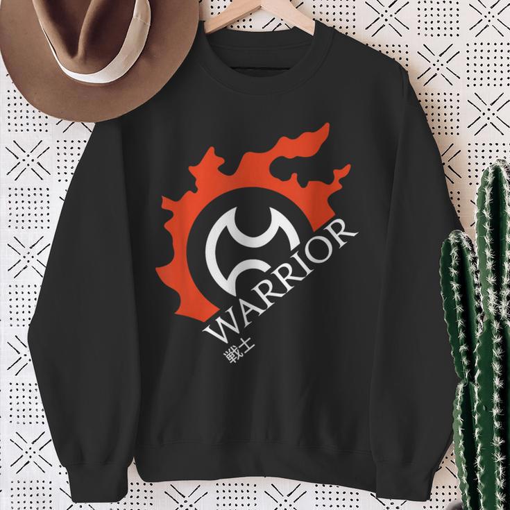 Warrior For Warriors Of Light & Darkness スウェットシャツ 年配の女性への贈り物