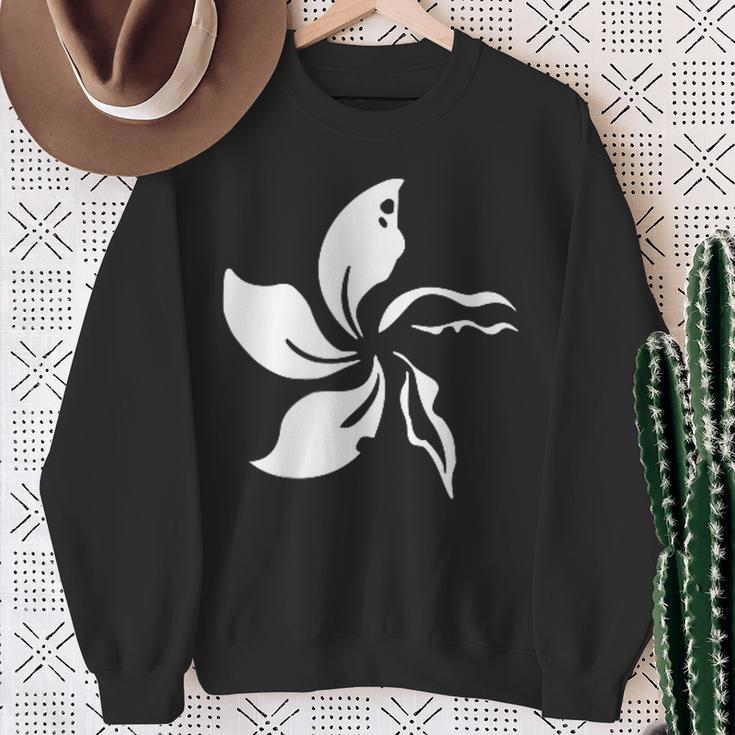 Wilted Bauhinia Flag 2019 香港抗議 スウェットシャツ 年配の女性への贈り物