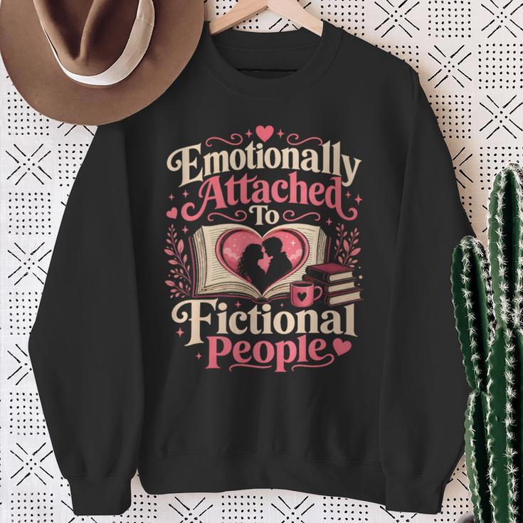 Women's Book Reading Joke Humor Sweatshirt Gifts for Old Women
