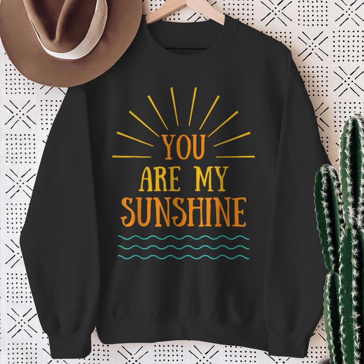 You Are Myunshine Cuteun Hotummer Restro グラフィック スウェットシャツ 年配の女性への贈り物