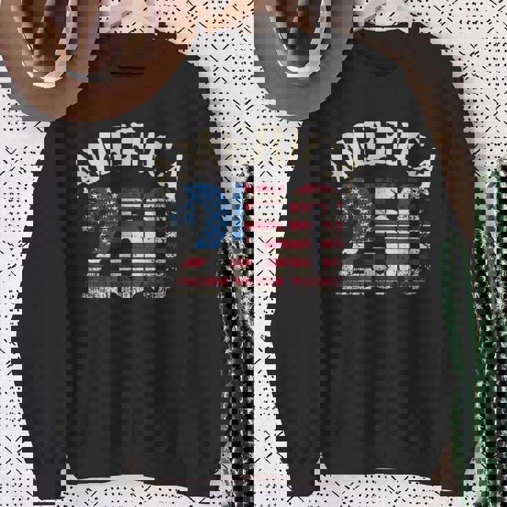 アメリカ250周年 7月4日アメリカ250年 スウェットシャツ 年配の女性への贈り物