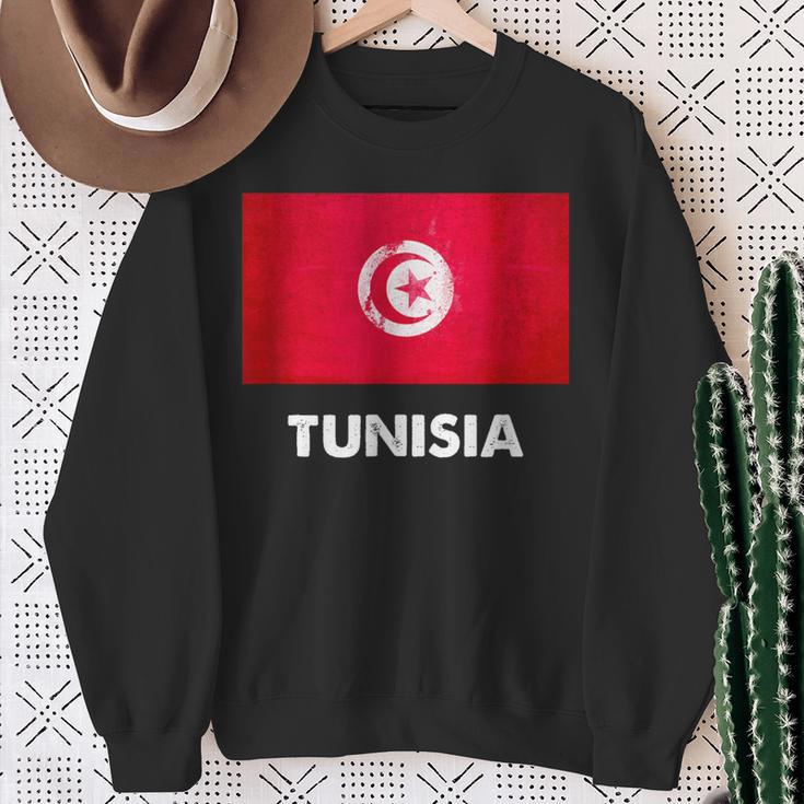 チュニジア国旗tシャツ スウェットシャツ 年配の女性への贈り物