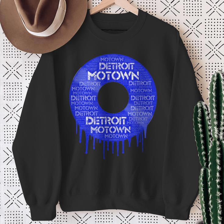 デトロイトモータウンレコードtシャツ モータウンレコードtシャツ スウェットシャツ 年配の女性への贈り物