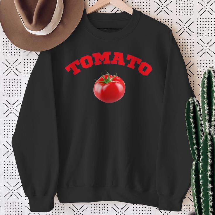トマトティーVegetable スウェットシャツ 年配の女性への贈り物