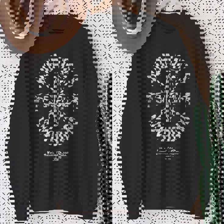 ノースショア ハワイ ハレイワ サーフクラブ ビンテージスタイル スウェットシャツ 年配の女性への贈り物