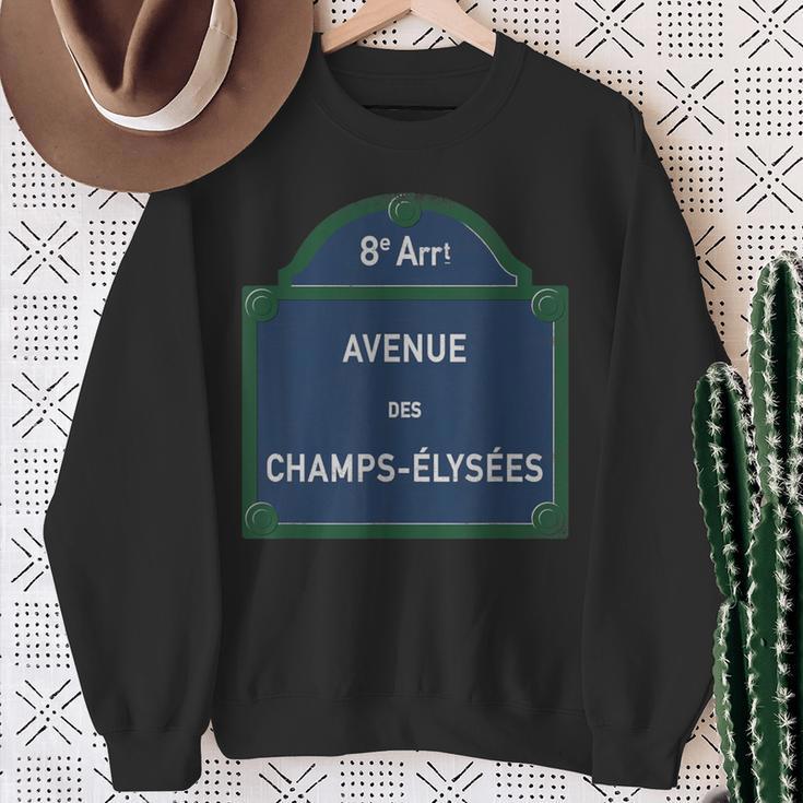 パリ 8Th Arrondissement Frenchtreetign Huitieme Elysees スウェットシャツ 年配の女性への贈り物