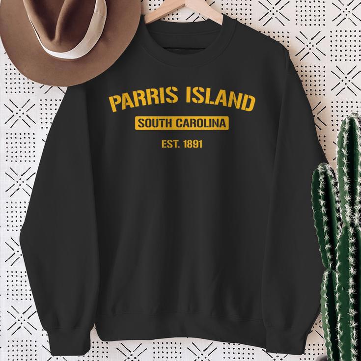 パリスアイランドシャツ ビンテージ サウスカロライナtシャツ スウェットシャツ 年配の女性への贈り物