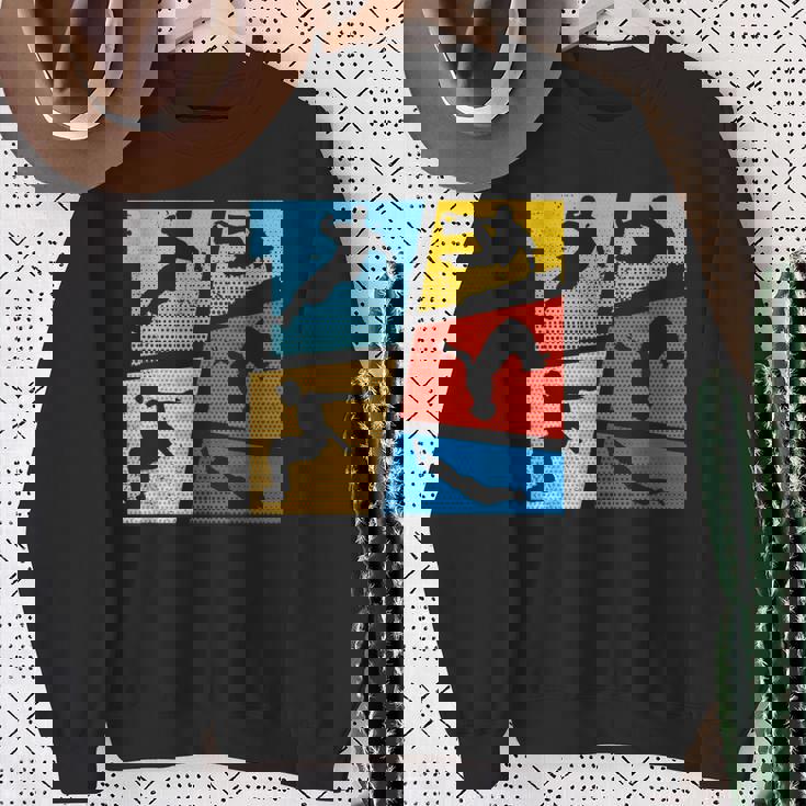 パルクール ヴィンテージ フリーランニングパルクール ランナー パルクール スウェットシャツ 年配の女性への贈り物