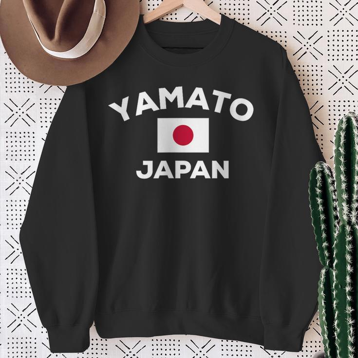 ヤマトジャパン日本国旗市 Yamato Japan Japanese Flag City スウェットシャツ 年配の女性への贈り物
