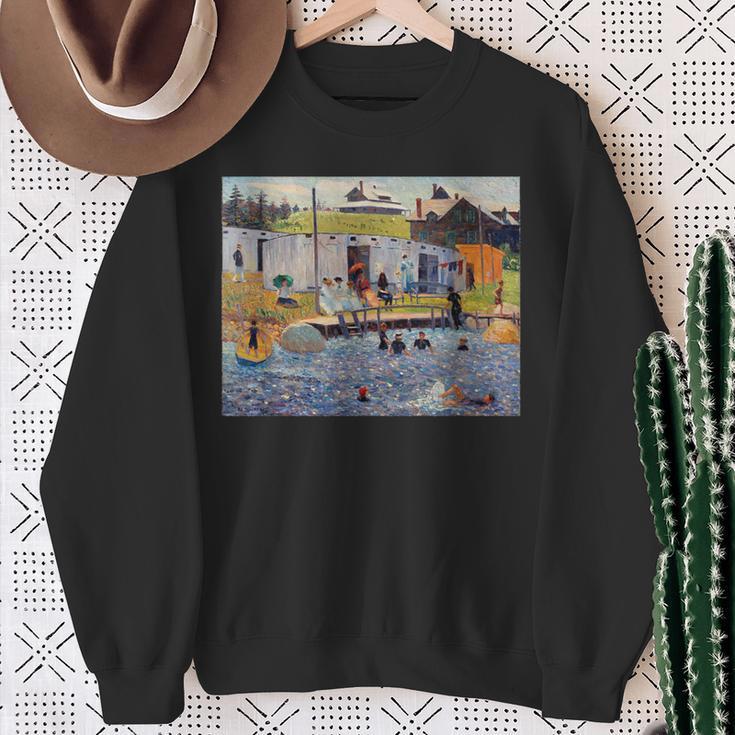 ルノワール 面白いtシャツ アート 絵画 メンズ レディース 面白い 服 美術 おもしろ スウェットシャツ 年配の女性への贈り物