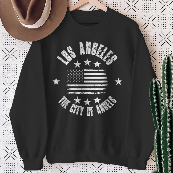 ロサンゼルス The City Of Angels お土産 La スウェットシャツ 年配の女性への贈り物