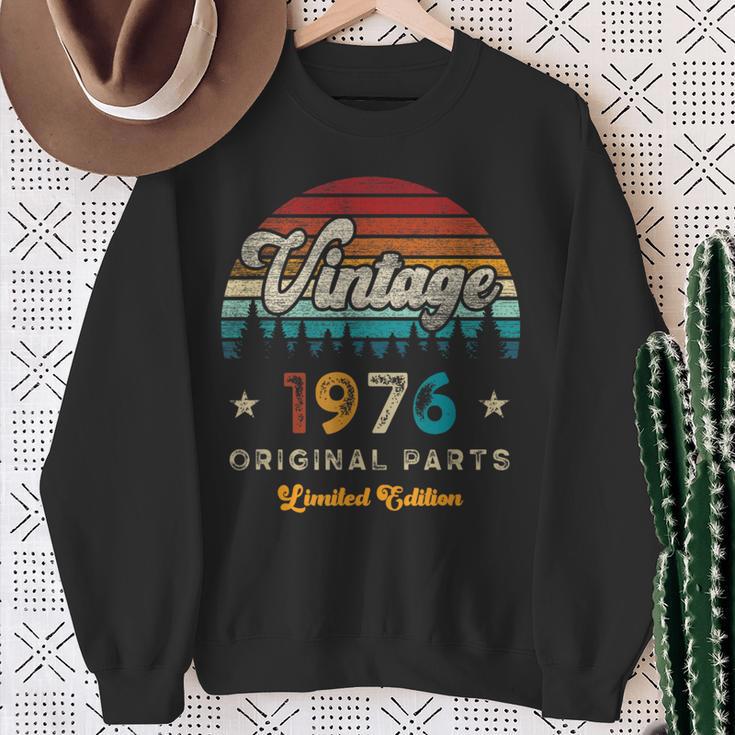 ヴィンテージ 1976 バースデー 50年限定品 スウェットシャツ 年配の女性への贈り物