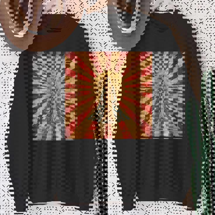 天照 女神 昇る太陽 日本神話 スウェットシャツ 年配の女性への贈り物