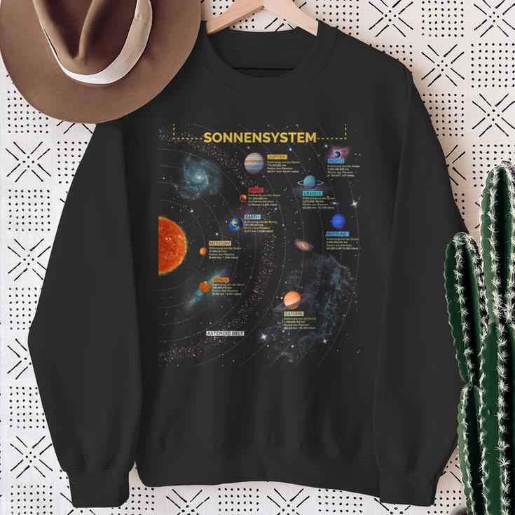 太陽系tシャツ 完璧な宇宙愛好家へのギフトtシャツ スウェットシャツ 年配の女性への贈り物