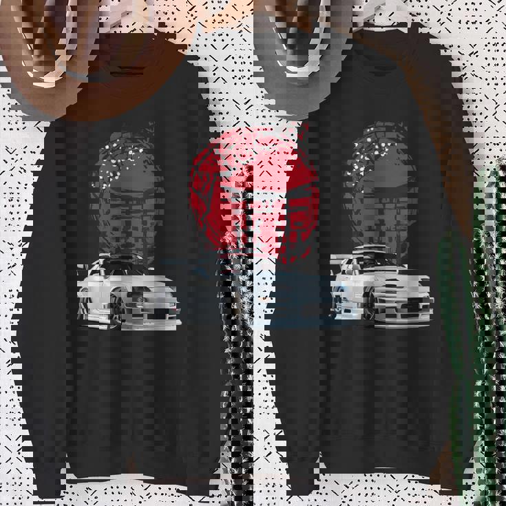 日本国内市場向けスープラ ヴィンテージ Jdm チューニング ドリフトカー スウェットシャツ 年配の女性への贈り物