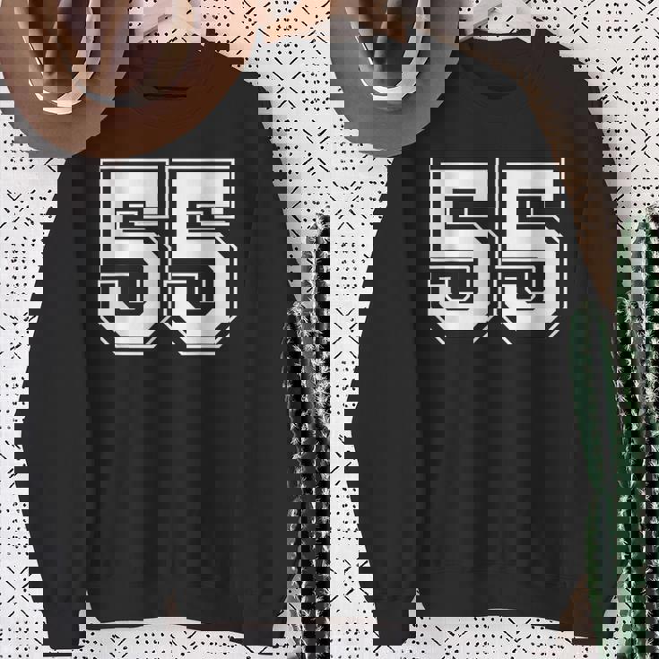 番号55 スウェットシャツ 年配の女性への贈り物