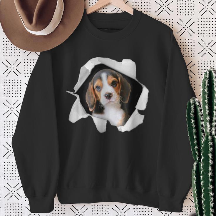 面白いtシャツ ビーグル 犬 イヌ わんこ メンズ 犬好き グッズ かわいい おもしろ 面白い 服 ネタ スウェットシャツ 年配の女性への贈り物