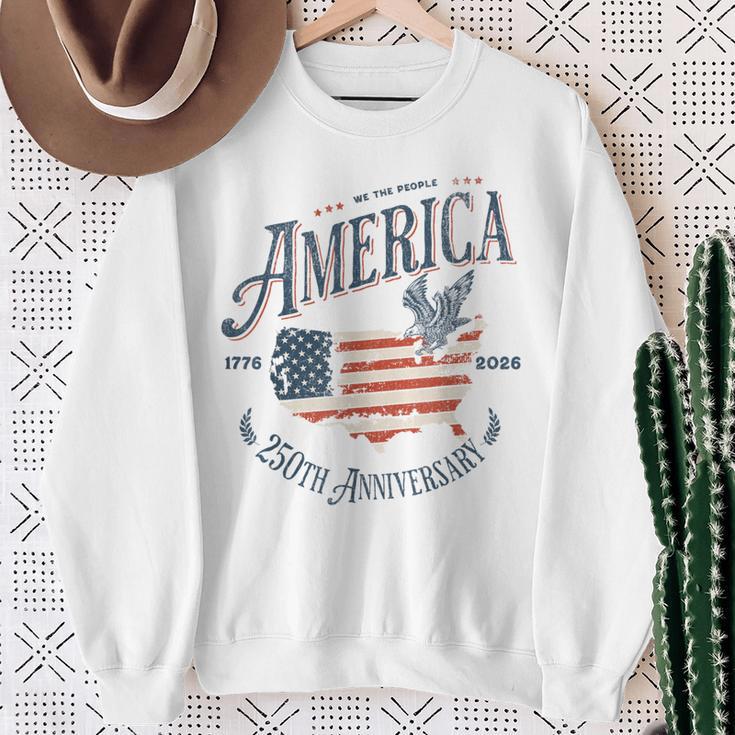 250Th Anniversary 4Th Of July America アメリカ ヴィンテージ スウェットシャツ 年配の女性への贈り物