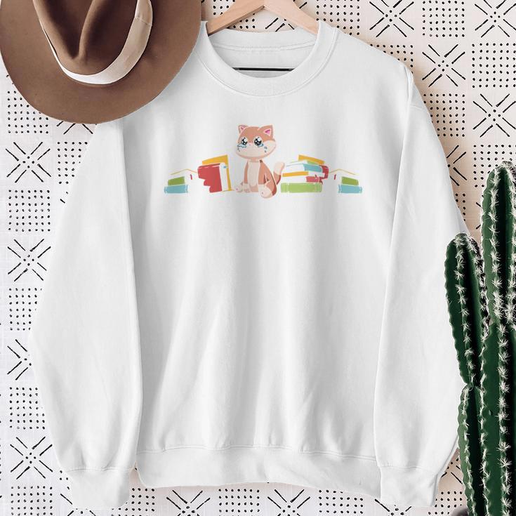 Abibliophobia Definitio For a Book Lovers Bookworm Sweatshirt Gifts for Old Women