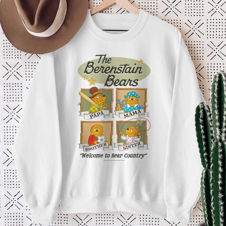 The Berenstain Bears Family Sports And Hobbies Vintage Book Sweatshirt Gifts for Old Women