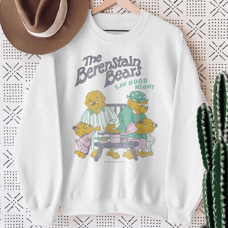 The Berenstain Bears Say Good Night Family Vintage Book Sweatshirt Gifts for Old Women The Berenstain Bears Say Good Night Family Vintage Book Sweatshirt Gifts for Old Women