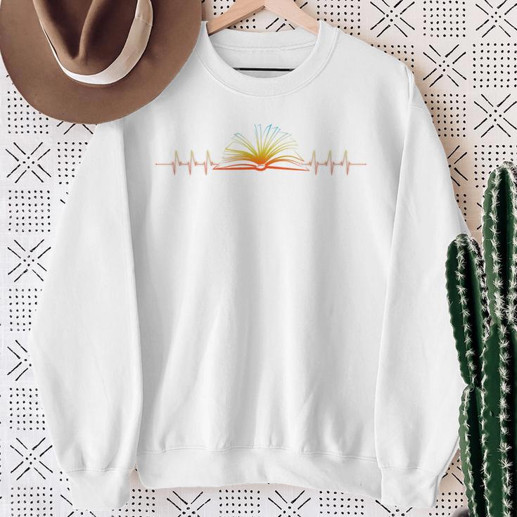 Book Lover Cool Reading Bookaholic Reader Premium Sweatshirt Gifts for Old Women