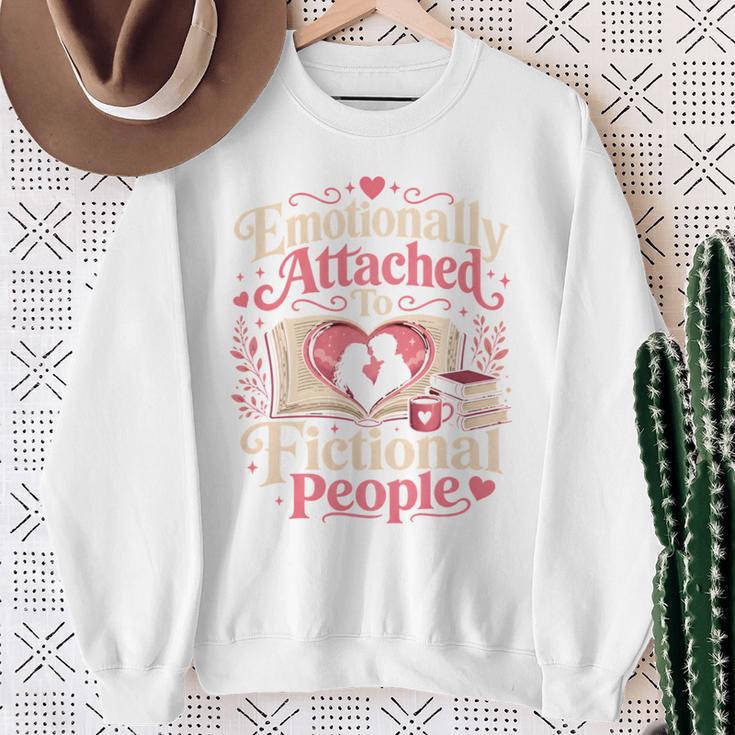 Book Reading Joke Humor Sweatshirt Gifts for Old Women