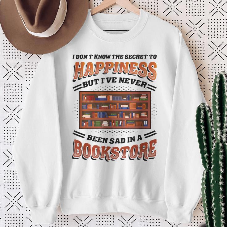 Book Store Librarian Book Lover Sweatshirt Gifts for Old Women