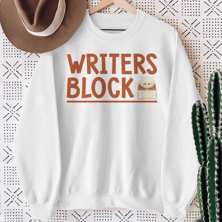 Book Writer Author Writers Block Book Writing Novelist Premium Tri-Blend Sweatshirt Gifts for Old Women Book Writer Author Writers Block Book Writing Novelist Premium Tri-Blend Sweatshirt Gifts for Old Women