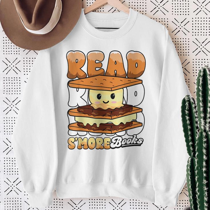 Camping Reading Fun Book Lover Camper Librarian Sweatshirt Gifts for Old Women Camping Reading Fun Book Lover Camper Librarian Sweatshirt Gifts for Old Women