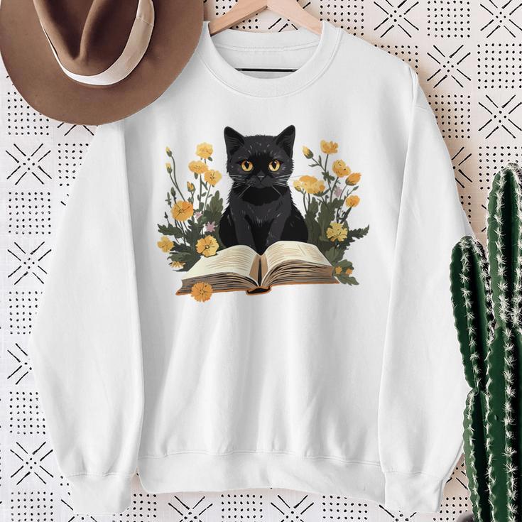 Cat Shirts For Women Book Lover Shirt Cute Cat And Book Premium Tri-Blend Sweatshirt Gifts for Old Women Cat Shirts For Women Book Lover Shirt Cute Cat And Book Premium Tri-Blend Sweatshirt Gifts for Old Women