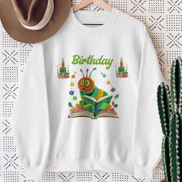Dad Of Caterpillar Birthday Reading Books Lovers Sweatshirt Gifts for Old Women Dad Of Caterpillar Birthday Reading Books Lovers Sweatshirt Gifts for Old Women