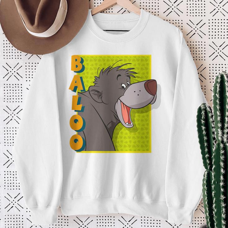 Disney The Jungle Book Baloo Sweatshirt Gifts for Old Women