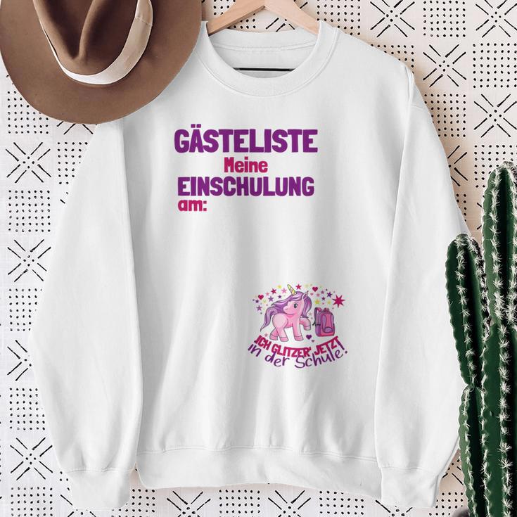Guest List First Day At School Guest Book First Class Sweatshirt Gifts for Old Women