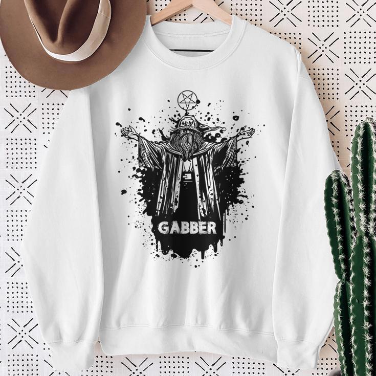 Holy Gabber Music Hardcore Techno Gabber スウェットシャツ 年配の女性への贈り物