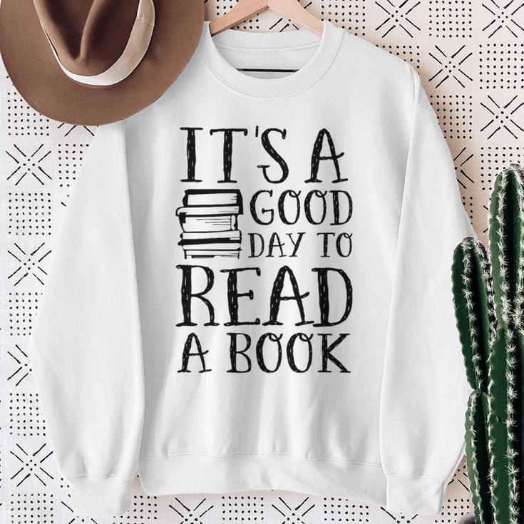 Its a Good Day To Read a Book Across America Boys Girls Kids Premium Tri-Blend Sweatshirt Gifts for Old Women Its a Good Day To Read a Book Across America Boys Girls Kids Premium Tri-Blend Sweatshirt Gifts for Old Women