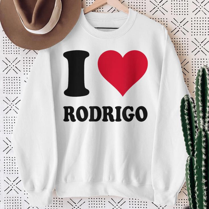 I Love Rodrigo スウェットシャツ 年配の女性への贈り物