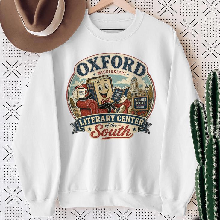 Oxford Mississippi Literary Center Book Lover Vintage Premium Tri-Blend Sweatshirt Gifts for Old Women Oxford Mississippi Literary Center Book Lover Vintage Premium Tri-Blend Sweatshirt Gifts for Old Women