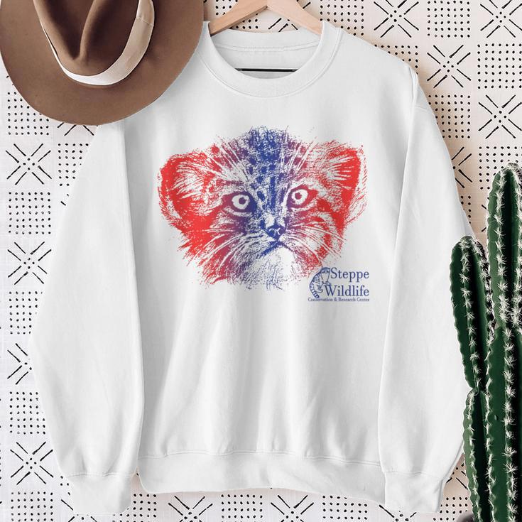 Pallas Cat Books Sweatshirt Gifts for Old Women