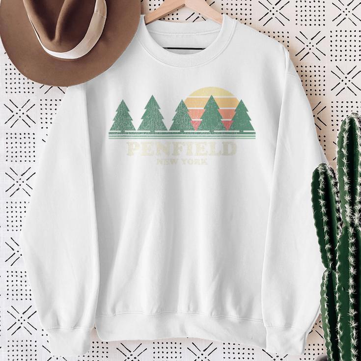 Penfield Ny ヴィンテージ スローバック レトロ 70年代デザイン スウェットシャツ 年配の女性への贈り物