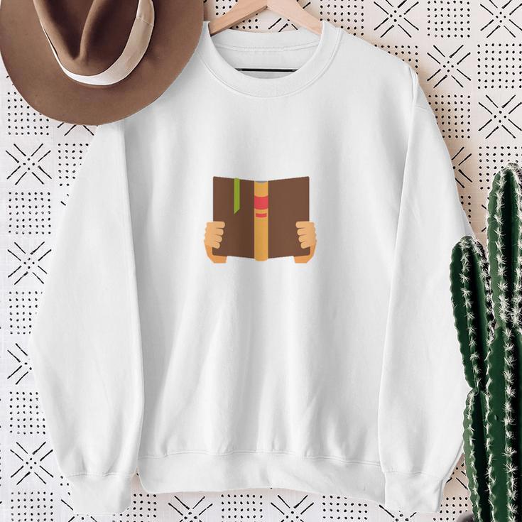 I Read Books Like It's My Job Reading Book Lover Librarian Sweatshirt Gifts for Old Women