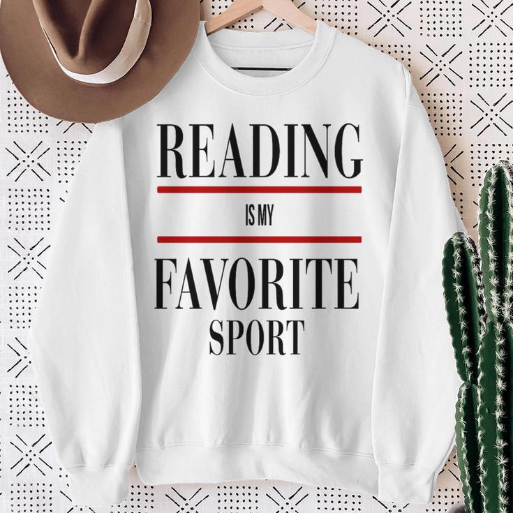 Reading Is My Favorite Sport Book Worms Premium Tri-Blend Sweatshirt Gifts for Old Women Reading Is My Favorite Sport Book Worms Premium Tri-Blend Sweatshirt Gifts for Old Women